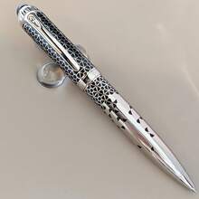 1 buah Pulpen Ballpoint Logam Edisi Resmi Mewah - Pulpen Tanda Tangan Eksekutif - Dirancang untuk Hadiah Perusahaan, Bisnis dan Pelajar, Perlengkapan Penting untuk Kembali ke Sekolah - Set - View 2