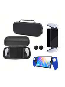 Compatible With PS Portal Remote Play, 1pc Storage Bag + 2pcs Detachable Protective Covers + 2pcs Joystick Caps + 1pc Tempered Glass Screen Protector Set, Anti-Drop, Anti-Scratch, Anti-Slip, Anti-Sweat - View 12