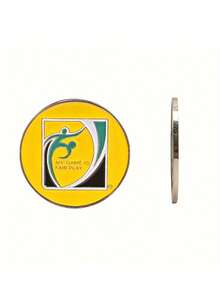 1pc Black & Yellow Double-Sided Colored Coin Toss Coin Flip For Football Training And Referee - Multicolor - View 5