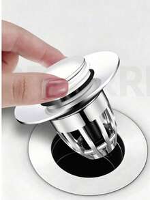 1pc 3-In-1 Kitchen Sink Drain Stopper Set, Pop-Up Sink Stopper & Filter Strainer, Anti-Clog Anti-Odor Kitchen Sink Protector, Easy Install Replacement Part - Odor-resistant Bouncing Core - View 13