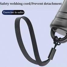 Wireless Resistance Band: Portable Strength And Cardio Trainer, Suitable For Muscle Growth, Ideal For Athletes, Beginners, Boxers And Home Fitness Fat Burning Coordination Training Tool - Black - View 11