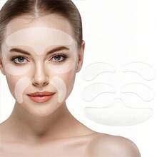 Reusable Silicone Face, Neck And Chest Care Patches, Suitable For Nighttime Use, Suitable For All Skin Tones, Reusable, Suitable For Women And Young Girls, Face Tape, Face Mask - Clear - View 16