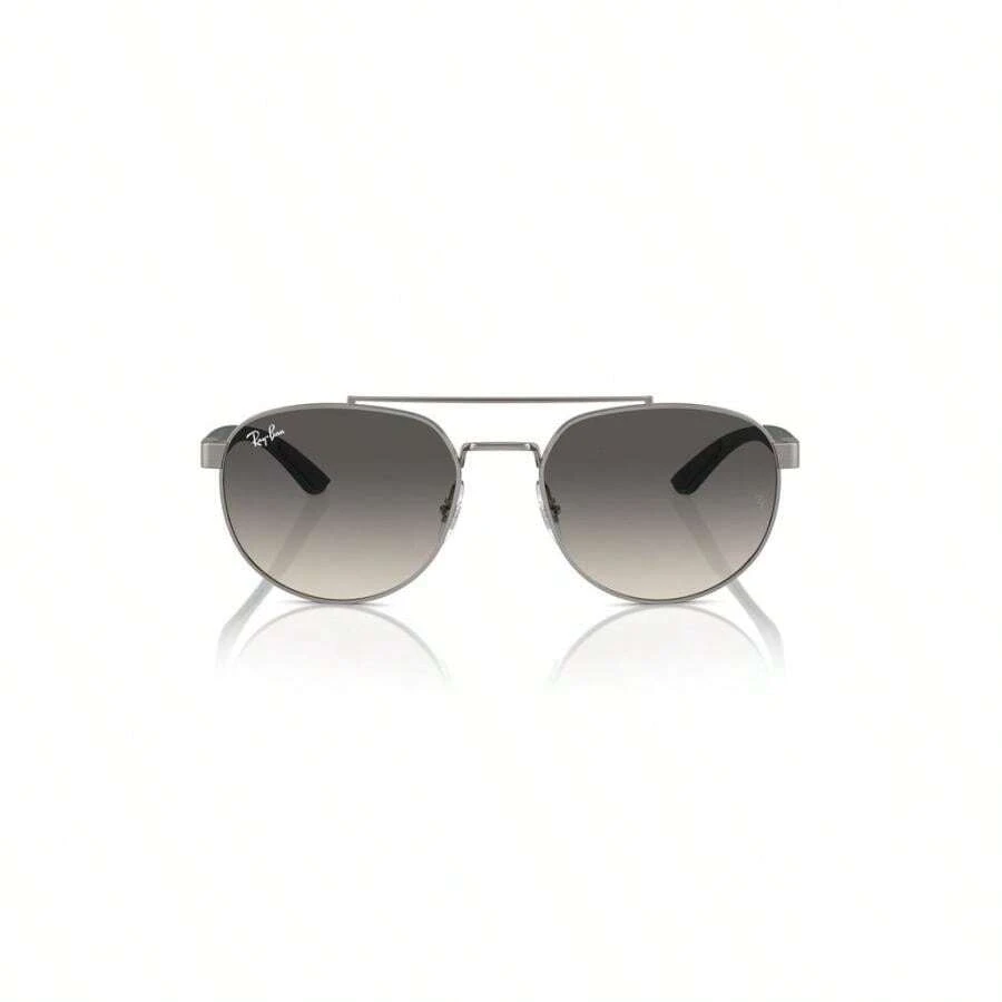 Ray-Ban 56mm Gradient Irregular Sunglasses | | Men Sunglasses - Gunmetal - View 1