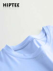 [100% Cotton] Be Still Shirt - Love Like Jesus Girly Pink Stripes T-Shirt Coquette Aesthetic Faith Spring Tee Unisex Women's & Men's Campus Daily Wear - 藍色 - 查看 5