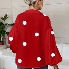 Women Blouses & Shirts - 紅色的 - 查看 3
