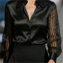 Women Blouses & Shirts - 海軍藍 - 查看 5