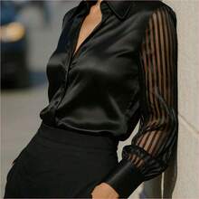 Women Blouses & Shirts - 海軍藍 - 查看 6
