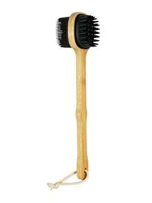1pc Dry Body Brush, Soft Bristle Exfoliating Body Scrub Brush With Massage Nubs, Suitable For Dry Skin - Multicolor - View 14