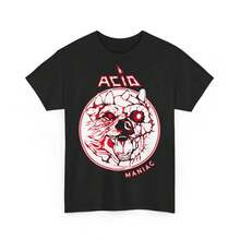 Camiseta de diseño vintage de la banda ACID MANIAC - Negro - Ver 1
