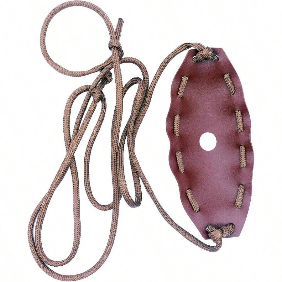 Handmade Leather Throwing Sling Old - Fashioned Slingshot Rock Sling Shot - One Outfit - View 1