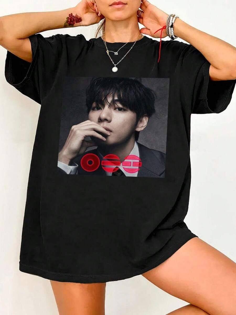 Women T-Shirts - Black - View 1