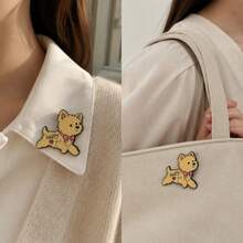 New Cartoon Puppy Series Brooch, Accessory For Knitted Denim Jacket, Summer - Multicolor - View 9