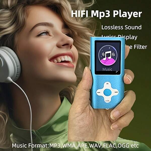 多功能 MP3 MP4 媒體播放器，便攜式口袋設計附配件，適合戶外運動、旅行與娛樂