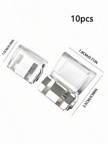 Bộ 1/4/12 chiếc, có kẹp ẩn, giúp rút ngắn chiều dài ống quần, ngăn quần bị kéo lê trên mặt đất, kẹp ống quần ẩn không đường may, chống thấm nước, nhỏ gọn, phù hợp với quần jean và quần thường ngày. - Nhiều màu - Xem 16