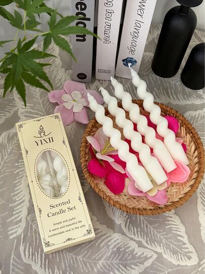 2 piezas Velas aromáticas para decoración del hogar, velas de cera de soja sin humo, adecuadas para graduación, festival, decoración del hogar, decoración de habitación, decoración de boda, decoración de mesa, regalo con fragancia para cumpleaños