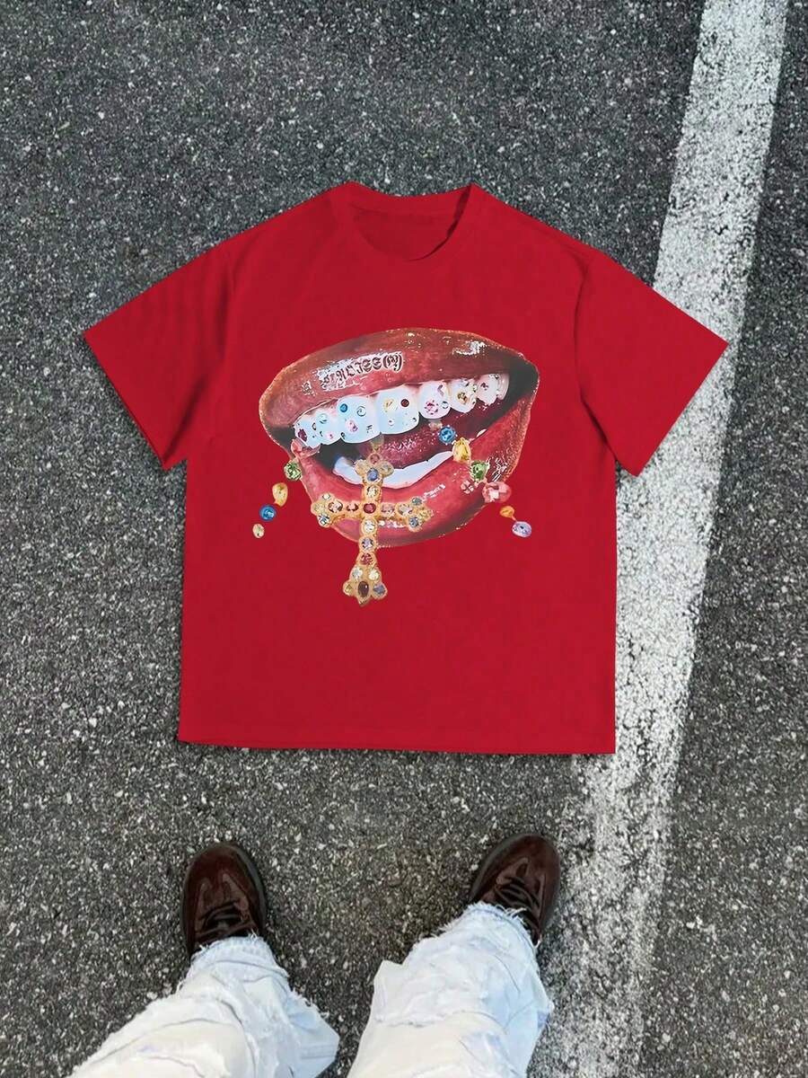 Camisetas de Mujer - Rojo - Ver 1