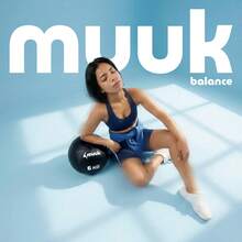 MUUK FITNESS Balón Medicinal de Entrenamiento Funcional 2kg/3kg/4kg/5kg/6kg/10kg | Pelota Wall Ball Profesional de PVC Reforzado con Superficie Antideslizante | Ideal para Crossfit, Fuerza, Resistencia, Abdominales, Sentadillas, Box y Home Gym - 6kg - Ver 11