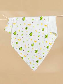 1pc Newborn Skin-Friendly Soft Breathable Swaddle Blanket, Muslim Baby Gauze Blanket, 4-Layer Gauze Bath Towel, Multi-Functional Towel - Multicolor - View 3