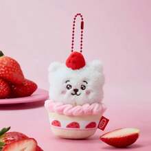 SKZOO BT21 K-POP Giocattoli di peluche carini a tema cartoni animati e anime Serie STRAWBERRY festa, ciondoli per borse, regali per fan ARMY, regali di compleanno, regali per coppie - Multicolore - Visualizzare 12
