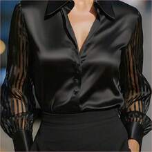Women Blouses & Shirts - 海軍藍 - 查看 2