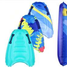 Inflatable Surfboard With Handle, Beach Floating Surfboard, Lightweight And Portable, Water Sports, Pool Inflatable Surfboard, Adult Summer Beach Surf Swimming Board, 5 Styles Available, Beach Essential, Beach Accessory - Multicolor - View 4