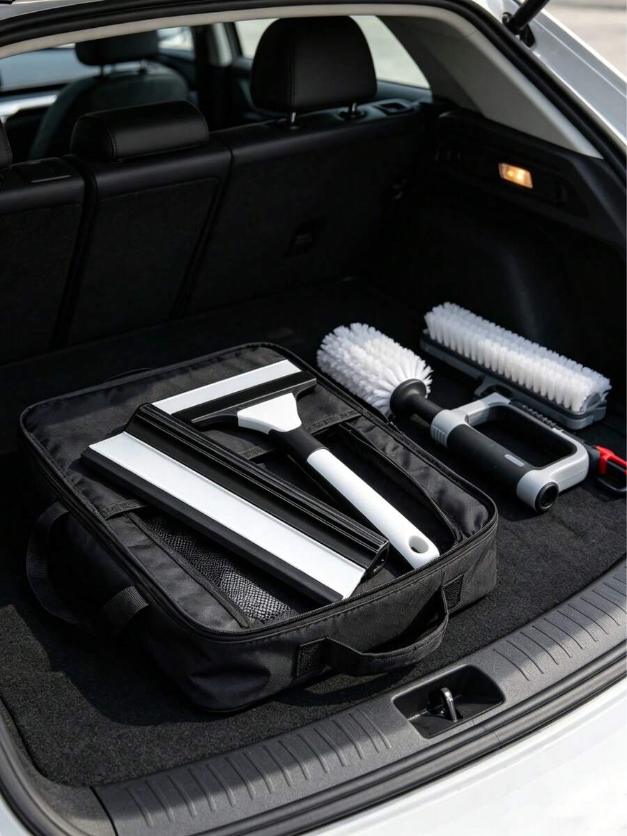 Raspador de carrocería para lavado de autos, herramienta de limpieza para autos, vehículos recreativos y limpiadores de vehículos recreativos. - Automóvil club británico - Ver 1