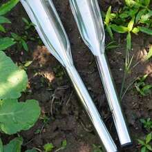 1件 31.75CM 不鏽鋼園藝鏟 雙尖扁平葉片 手鏟 用於除草、挖掘、種植、移栽花卉蔬菜,重型工具,適用於後院花園、高床、戶外土壤作業,春季園藝必備,植物愛好者禮物 - A - 查看 10