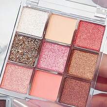 1pc Gradient Eyeshadow Palette Nail Glitter, Suitable For Home DIY Nail Art And Nail Salon Use - Multicolor - View 5