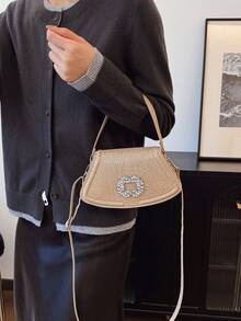 Fashionable Women Handbag, Versatile For Commuting And Shopping - Gold - View 5