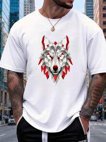 T-shirts för män - Vitt - Visa 6