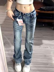Women Jeans - Blue - View 5