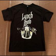 Lynch Mob Band Shirt - Size Medium - 黑色 - 查看 1