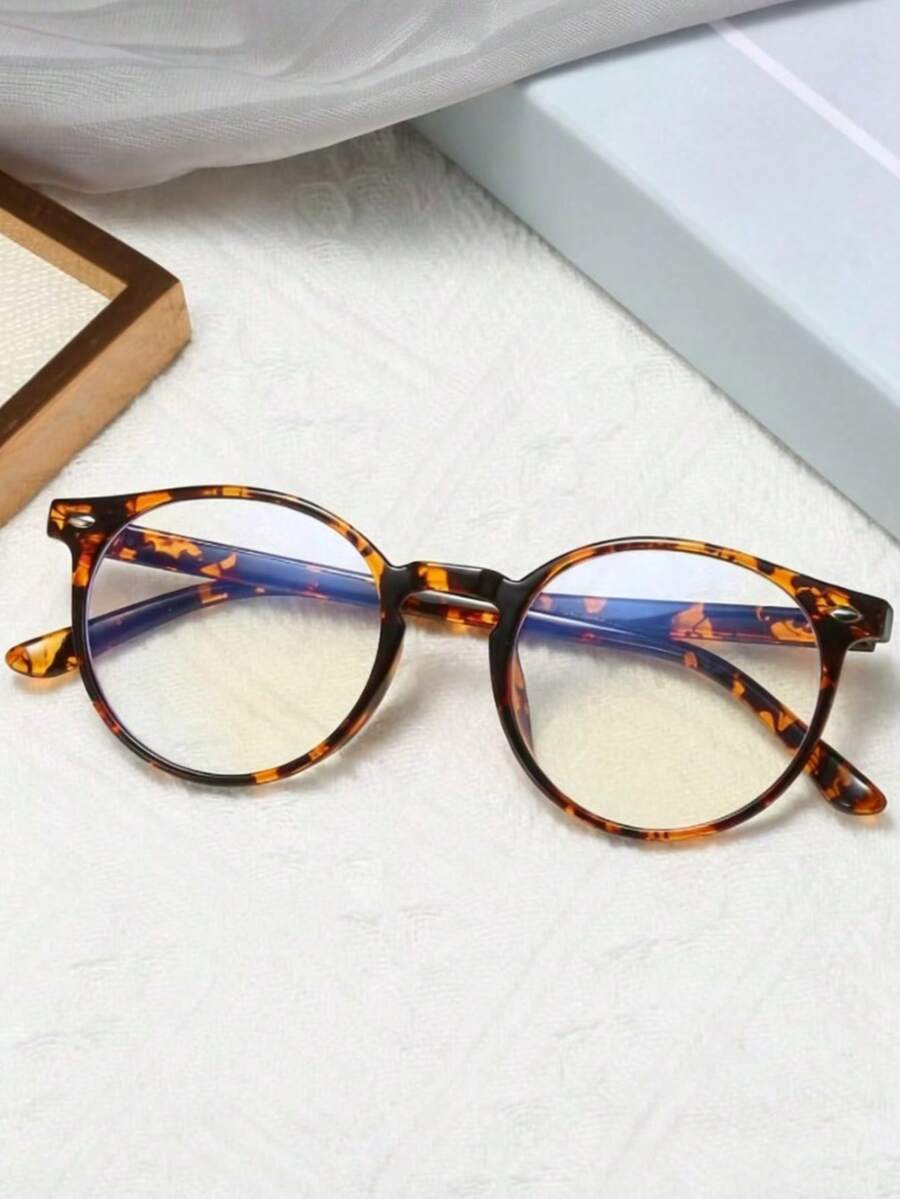 1 Mrs. Fu's Round PC Frame Plain Glasses - Multicolor - View 1