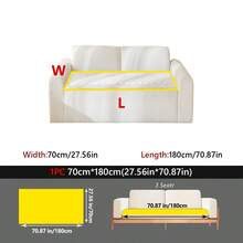 1pc Comfortable Flannel Sofa Cover, Non-Slip Machine Washable Sofa Protector, Soft Warm Sofa Pad, Suitable For Pets And Home Daily Use - Multiple Styles - View 27