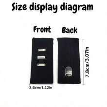 1Pc/2Pcs No-Sew Waistband Extender, 3-Button Adjustable Waist Extender Tool, Formal Pants Waistband Expansion Accessory, Multi-Color Options, Loose/Tight Waistband Extension Buckle, Solves Tight Pants Waistband Problem - Multicolor - View 12