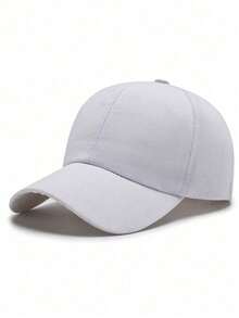 1pc Breathable Baseball Cap, Classic Solid Black Dad Hat For Men And Women, Adjustable Sun Protection Hat, Suitable For Casual And Outdoor Activities. - Multicolor - View 3