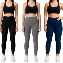 Flannel Pants For Cold Weather With Warm Lining, High Waist, Sizes S To XL. - Kit3-black-gray-blue - View 5