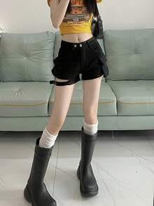 Women Jeans - Black - View 5