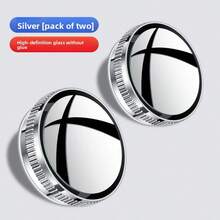 2PCS Suction Cup Mounted Car Blind Spot Eliminator Mirror 360 Adjustable Wide Angle Rear View Assist For Safer Driving And Easy Parking - Fu Shengli Small Round Mirror - View 9