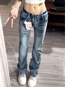 Women Jeans - Blue - View 4