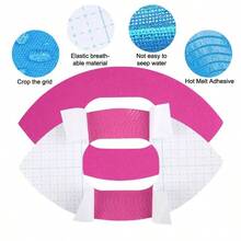 10/20 Rolls Waterproof Elastic Breathable Sports Knee Tape For Fitness Running And Sports - Multicolor - View 3