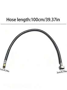 720° Rotating Dual-Purpose Kitchen Faucet, Stainless Steel Rotating Bathroom Faucet With Separate Hot And Cold Control, Built-In G1/2 Inch Inlet Hose, High-Pressure Spray Nozzle, Stainless Steel Brushed Finish, Potable Hot And Cold Mixed Water, Single Hole Installation, Modern Design, Suitable For Kitchen And Bathroom Sinks, Kitchen Vegetable Basins And Home Washbasin Faucets, Essential Modern Home Accessory - Silver - View 18