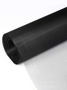 Black, Multi-Functional Mosquito Net Roll, Durable, Cuttable, Customizable Size, Large Coverage Area, Suitable For Home And Outdoor Use, Pet And Mosquito/Insect Proof, Applicable For Balcony, Garden, Etc. - Black - View 16