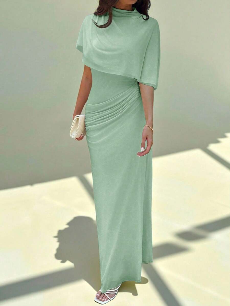 Women Midi Dresses - 綠色 2 - 查看 1