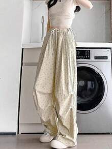 Women Pants - Khaki - View 5