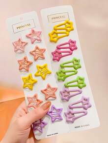 50/30/10pcs/Set Colorful Mixed BB Clips, Multi-Color Hair Clips, Y2K Basic Matching Hair Accessories - Suitable For Girls And Teenagers, Daily School, Party, Sports - Multicolor - View 9