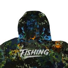 2026 New Men's Outdoor Sun Protection Hooded Fishing Jacket, With Built-In Face Protection And Thumb Hole Cuff Design Sports Fall - Green - View 4