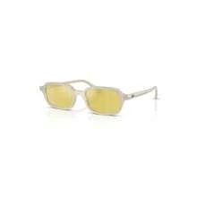 Ray-Ban 51mm Polarized Gradient Pillow Sunglasses |  | Men Sunglasses - White - View 2