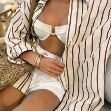 Women Blouses & Shirts - Whole Grain Coffee - View 1