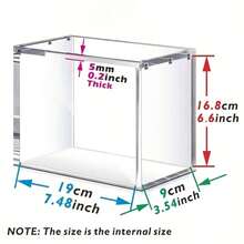 5mm Acrylic Stackable Display Box, Suitable For Elite Trainer Box (ETB), Magnetic Dust-Proof Display Box With 6 Silicone Pads, Suitable For Trading Cards, Collectibles, Figurines And Sports Memorabilia – Upgraded Version, Precise Fit, Enhanced Packaging - White - View 9